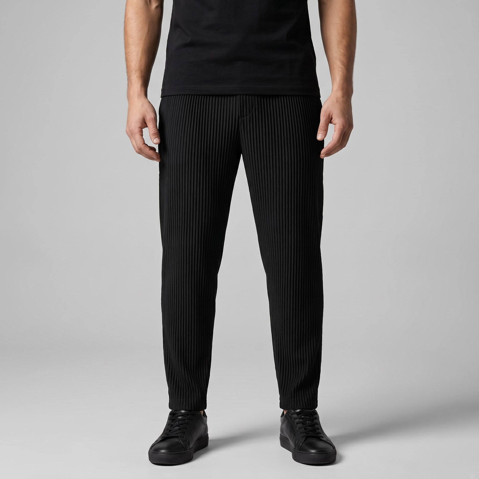 Herren Strickhose mit Rippstruktur | Alfred