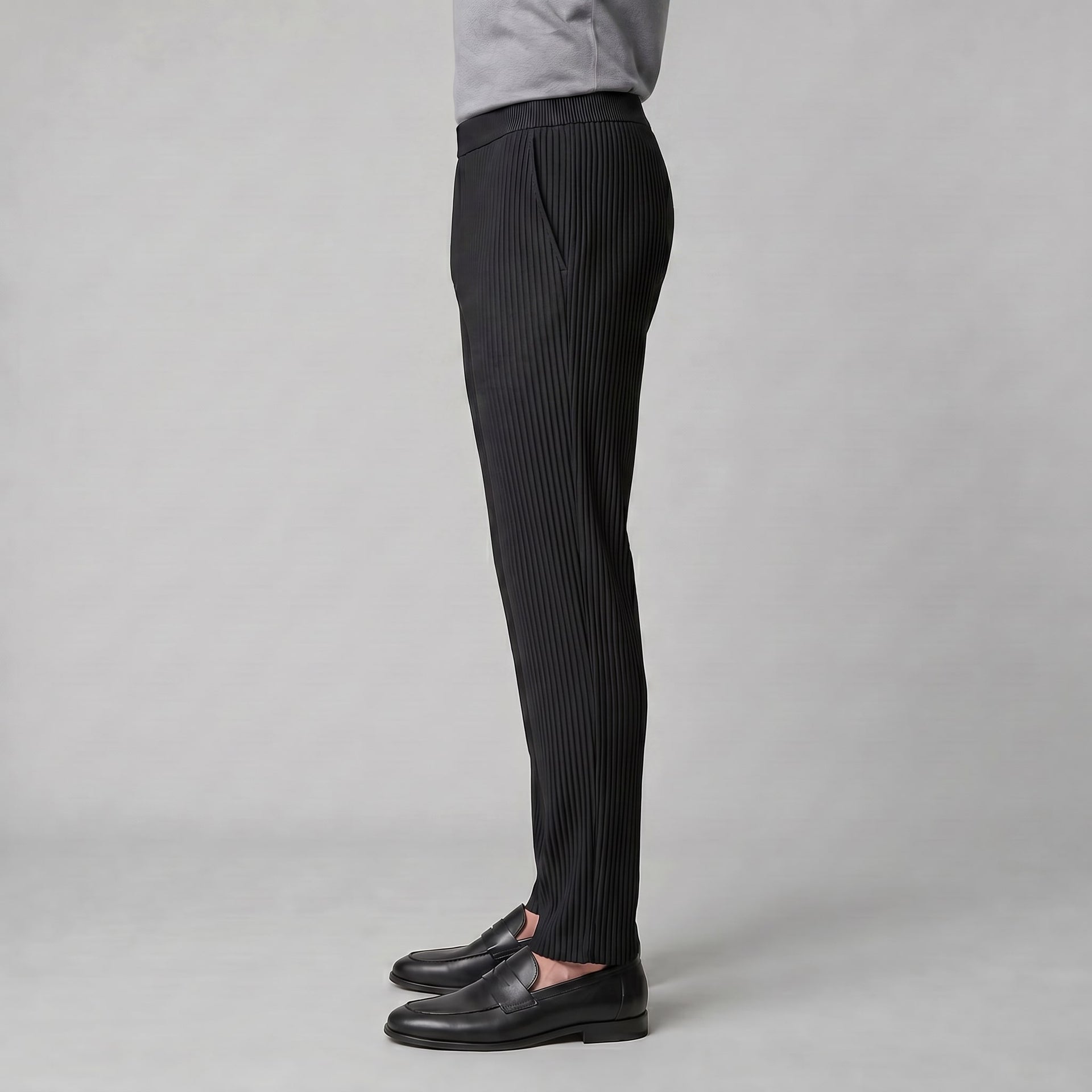Herren Strickhose mit Rippstruktur | Alfred