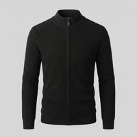 Herren Wollstrickjacke mit Reißverschluss | Stephan
