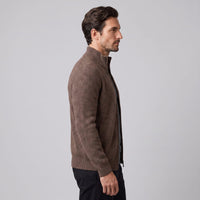 Herren Wollstrickjacke mit Reißverschluss | Stephan