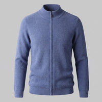 Herren Wollstrickjacke mit Reißverschluss | Stephan
