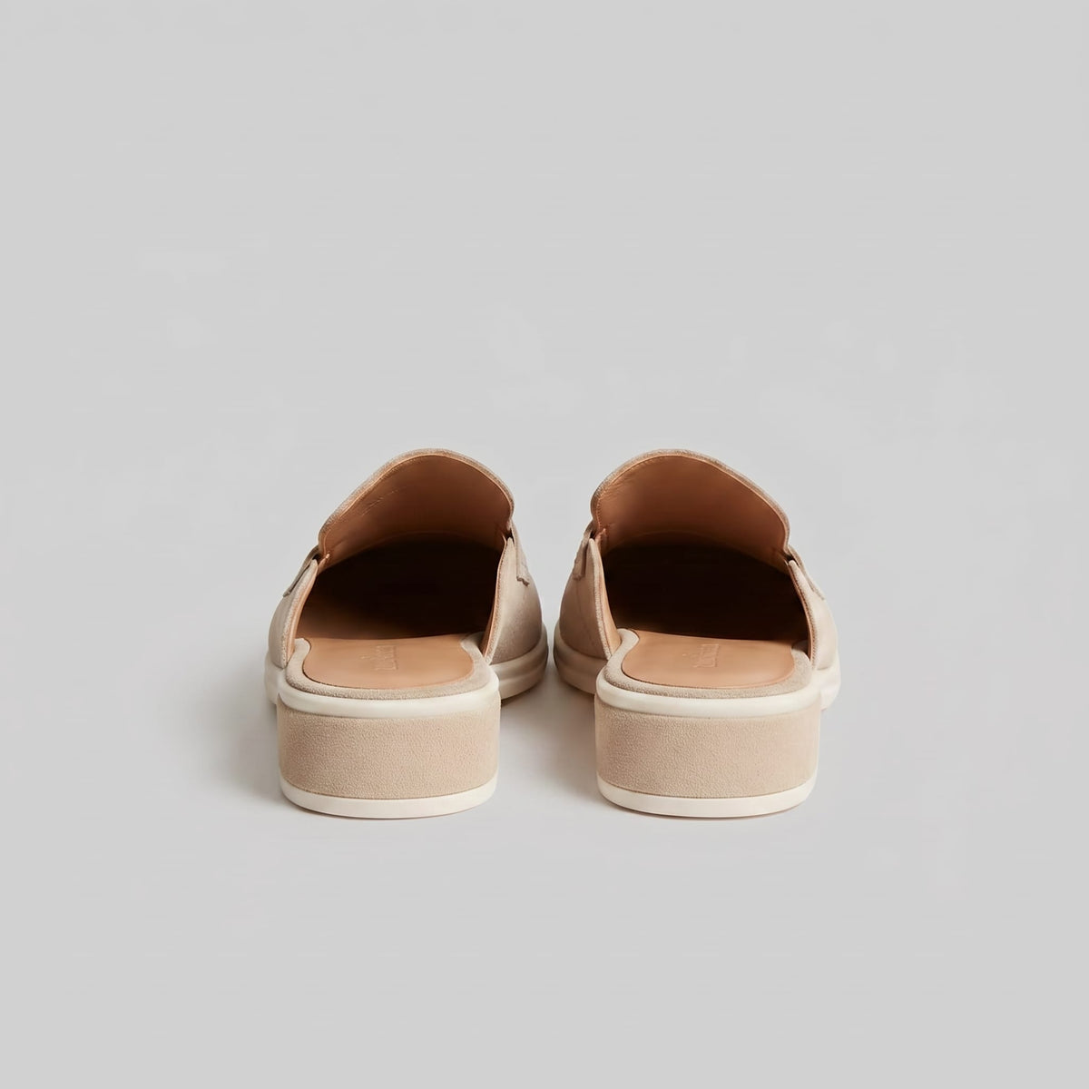 Herren Wildleder-Loafer Mules mit Penny-Riemen | Carsten_3