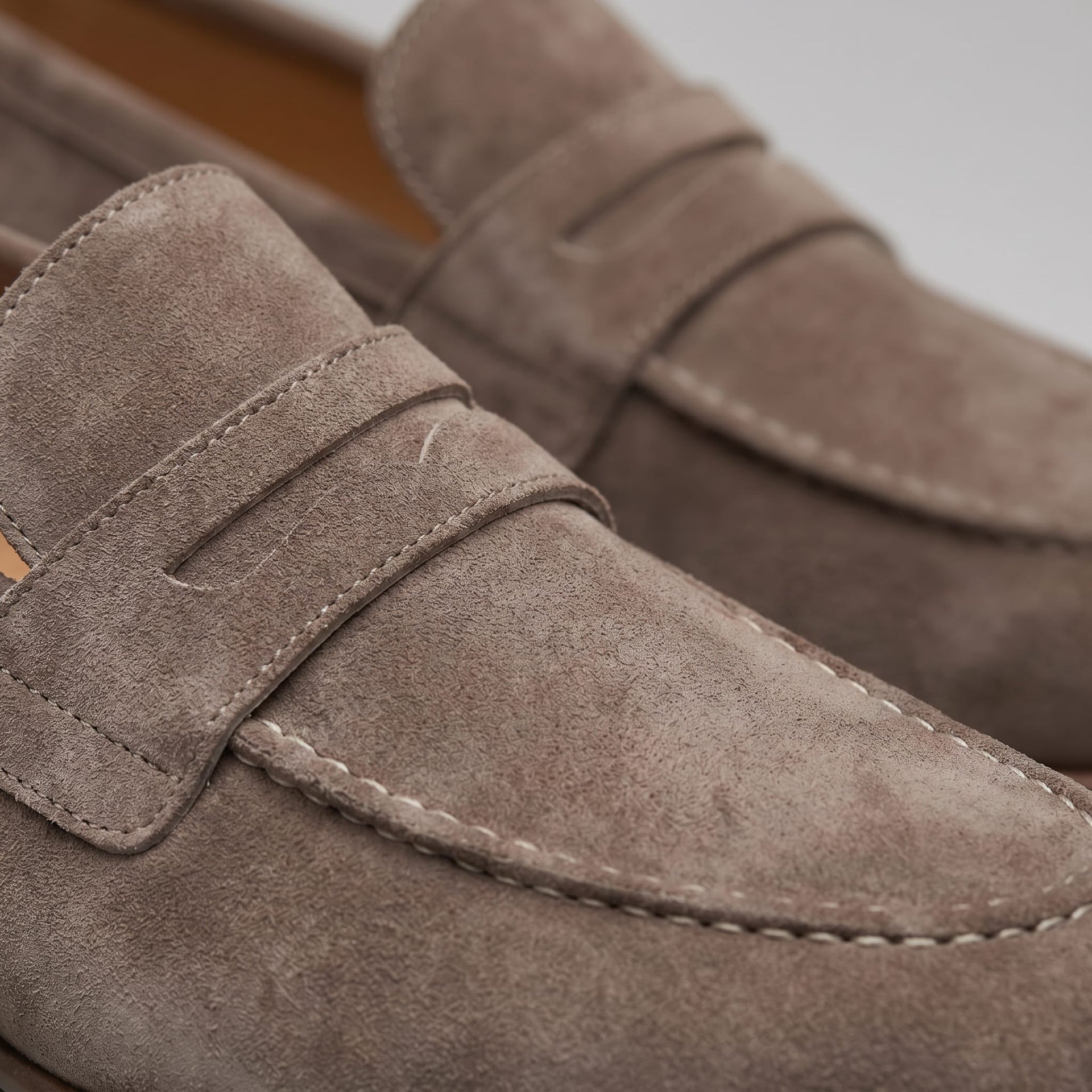 Herren Wildleder-Loafer mit Mokassinnaht | Caspar