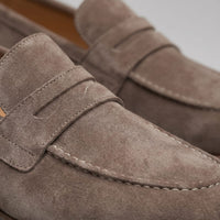 Herren Wildleder-Loafer mit Mokassinnaht | Caspar