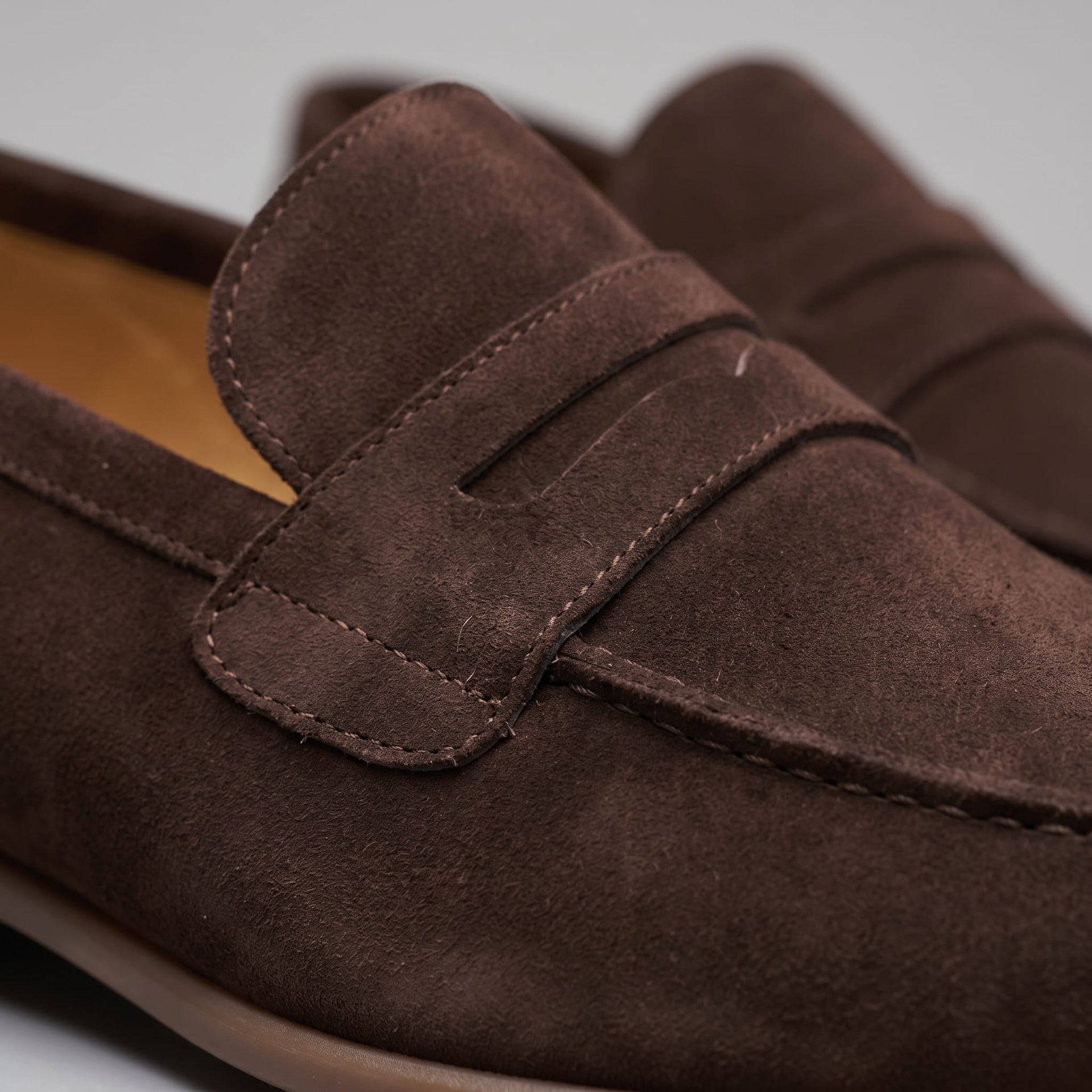 Herren Wildleder-Loafer mit Mokassinnaht | Caspar