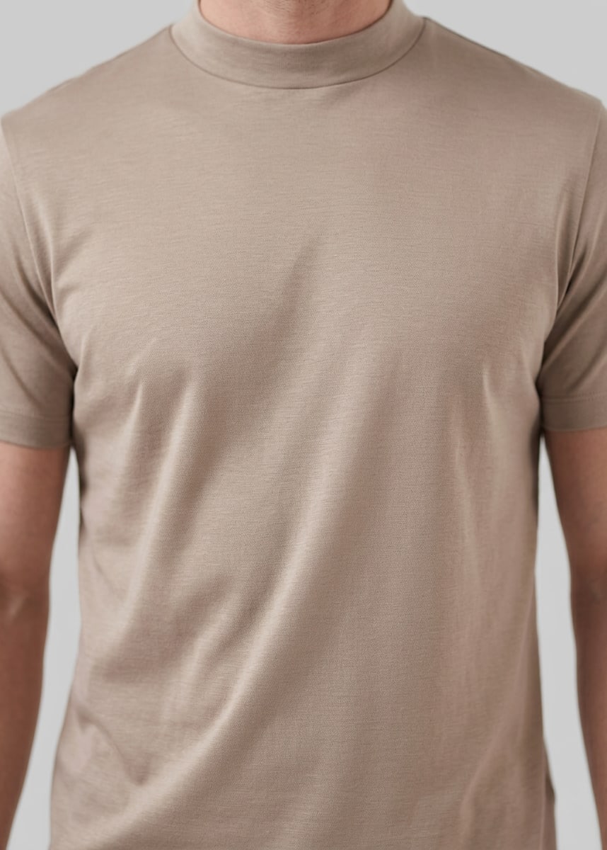 Herren Baumwoll-T-Shirt Slim Fit | Jan