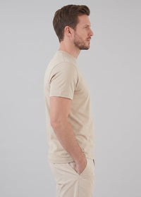 Herren Baumwoll-T-Shirt Slim Fit | Jan
