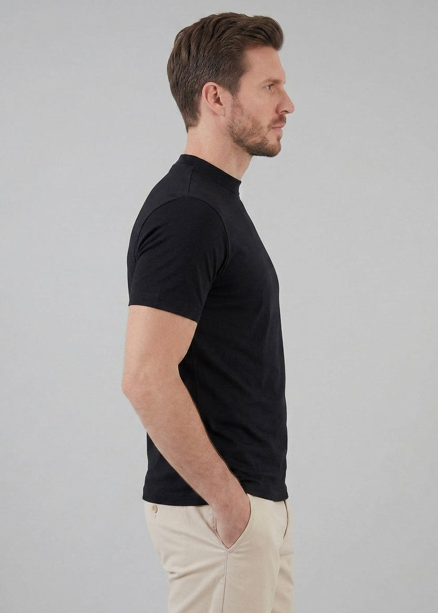 Herren Baumwoll-T-Shirt Slim Fit | Jan