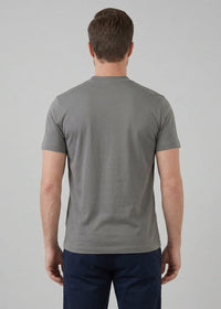 Herren Baumwoll-T-Shirt Slim Fit | Jan