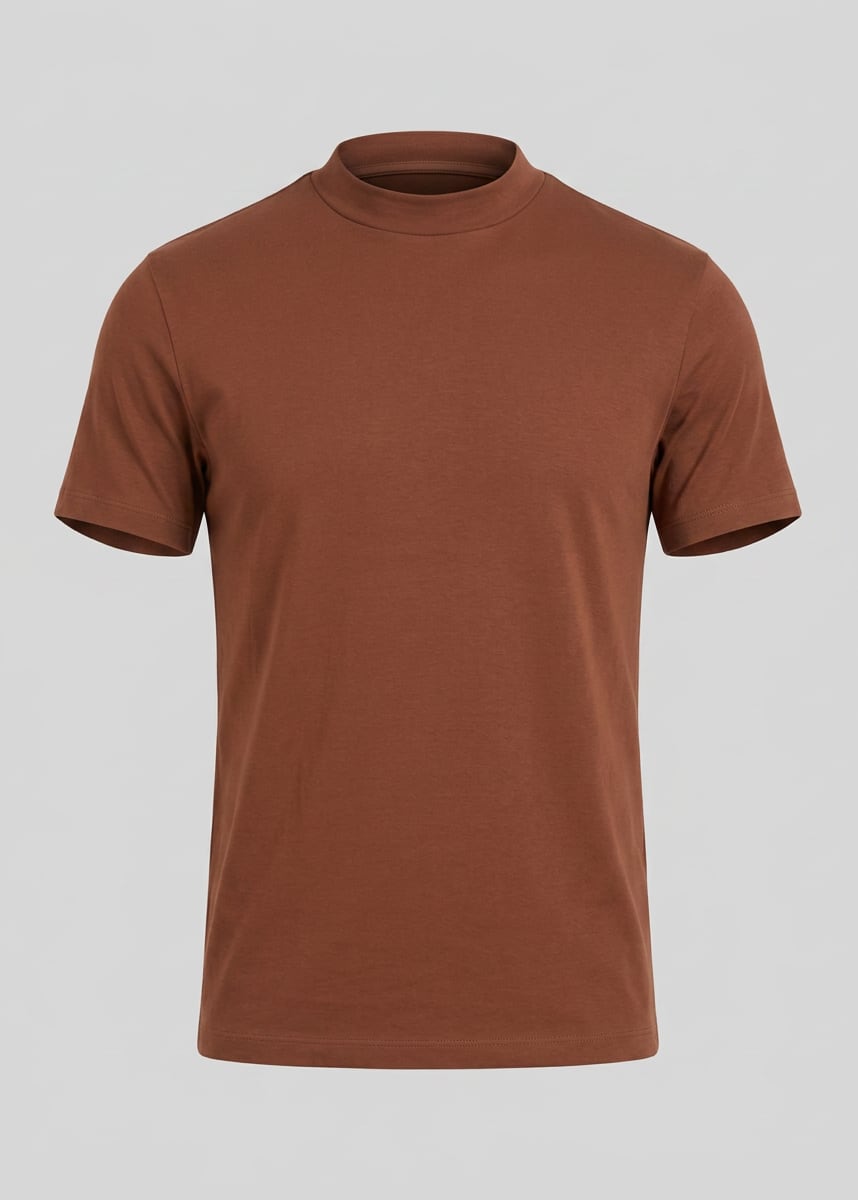 Herren Baumwoll-T-Shirt Slim Fit | Jan