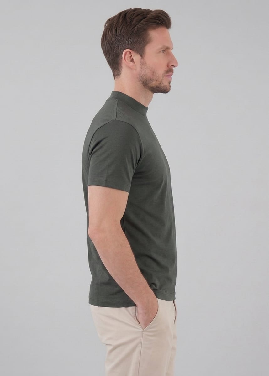 Herren Baumwoll-T-Shirt Slim Fit | Jan_37