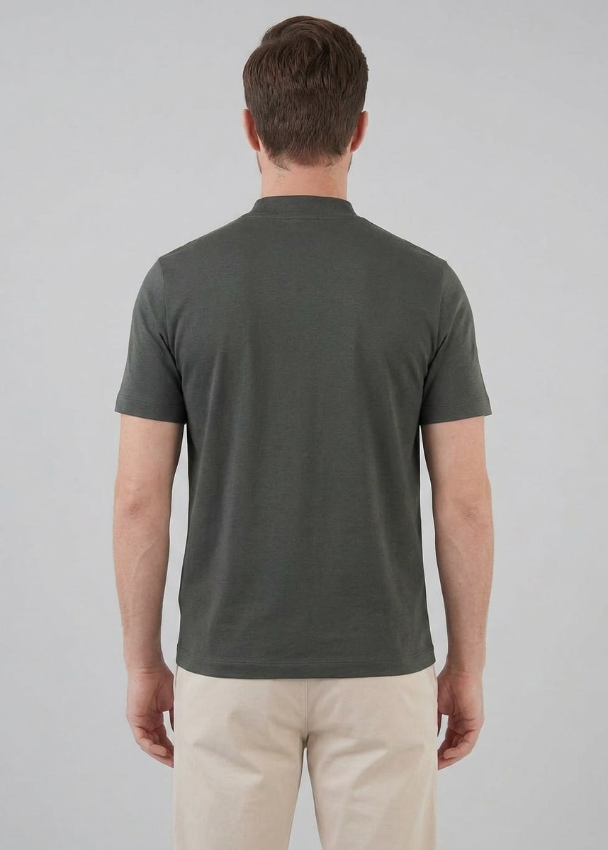 Herren Baumwoll-T-Shirt Slim Fit | Jan_38