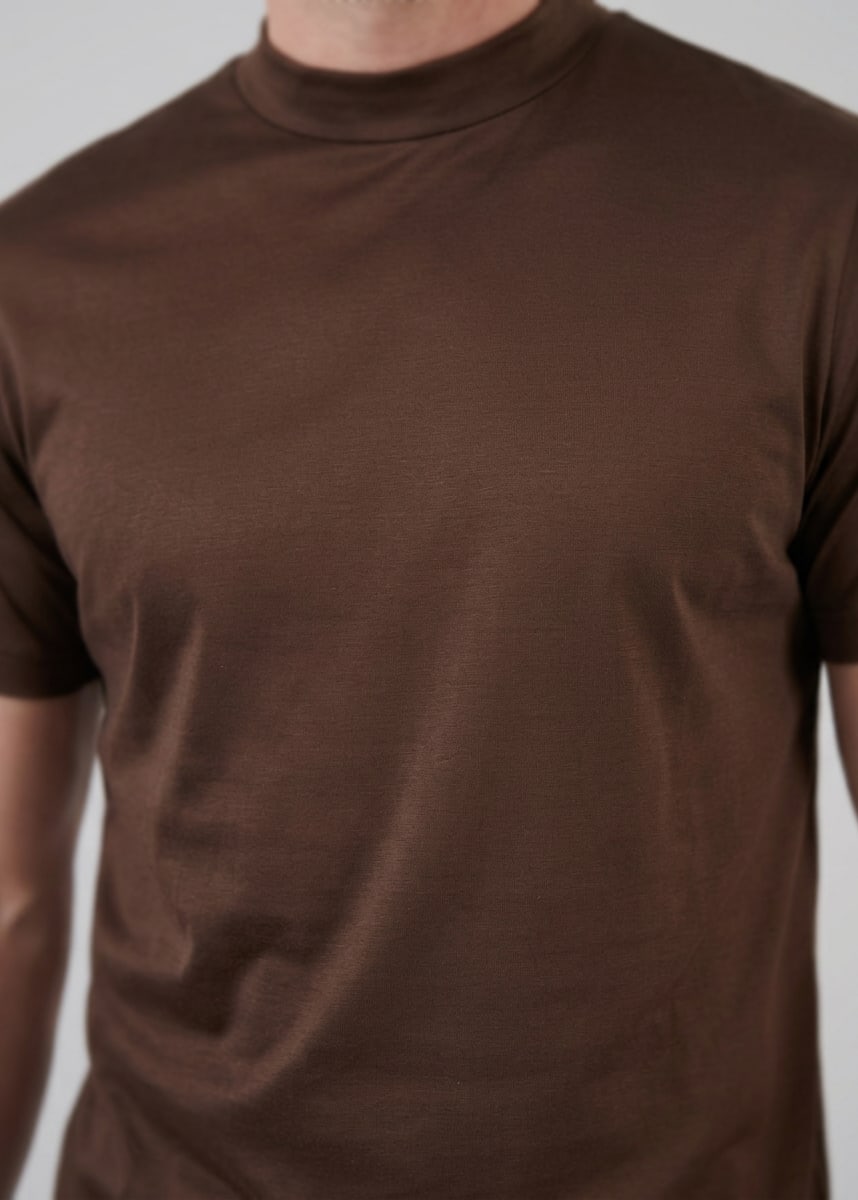 Herren Baumwoll-T-Shirt Slim Fit | Jan_4