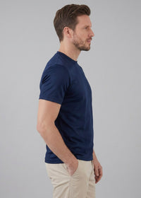 Herren Baumwoll-T-Shirt Slim Fit | Jan