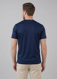 Herren Baumwoll-T-Shirt Slim Fit | Jan