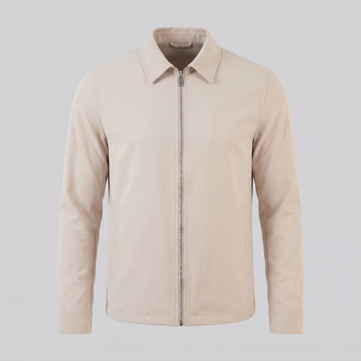 Herren Übergangsjacke mit Hemdkragen | Adam_11