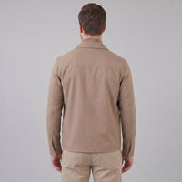 Herren Übergangsjacke mit Hemdkragen | Adam