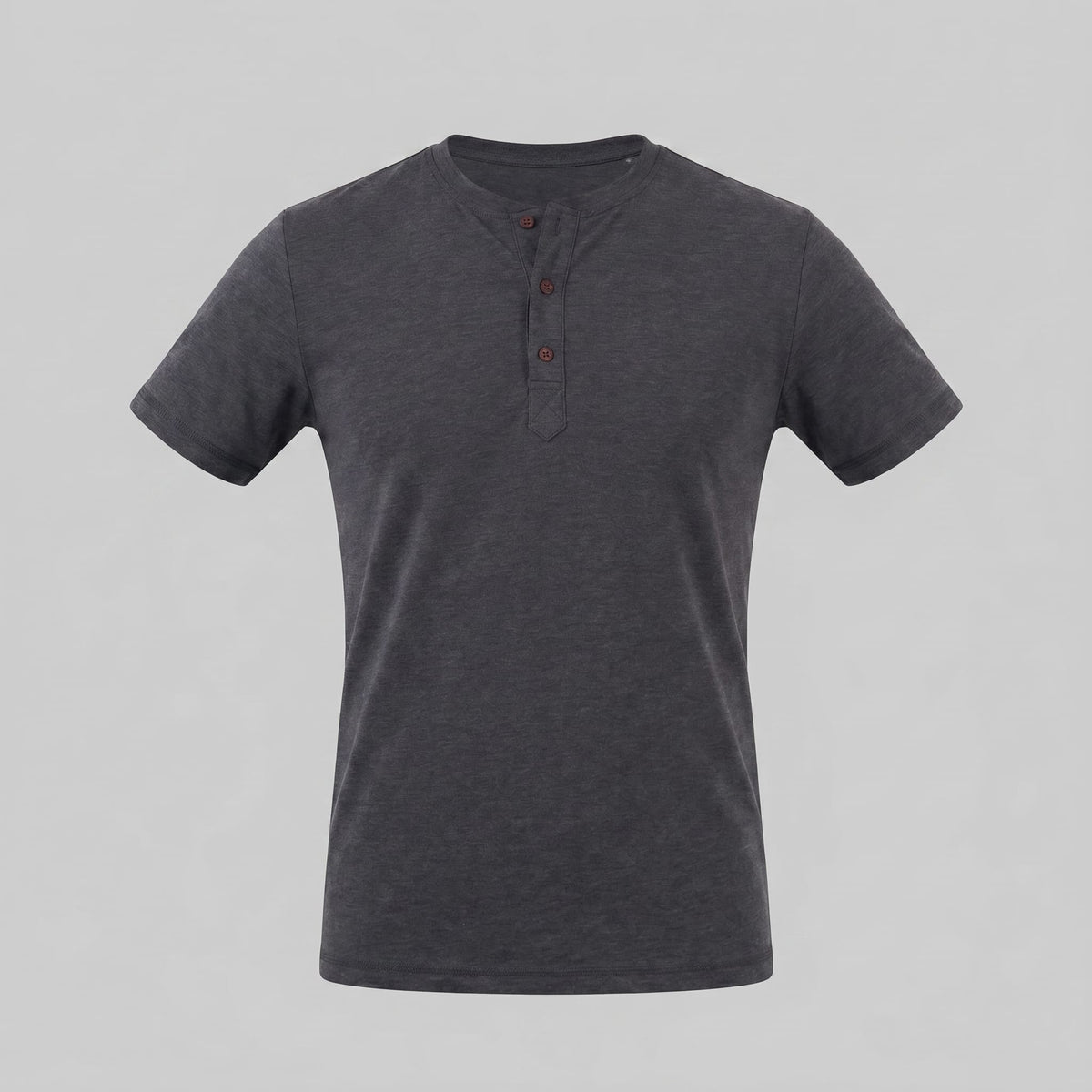 Herren Henleyshirt Kurzarm mit Knopfleiste | Helmut_10