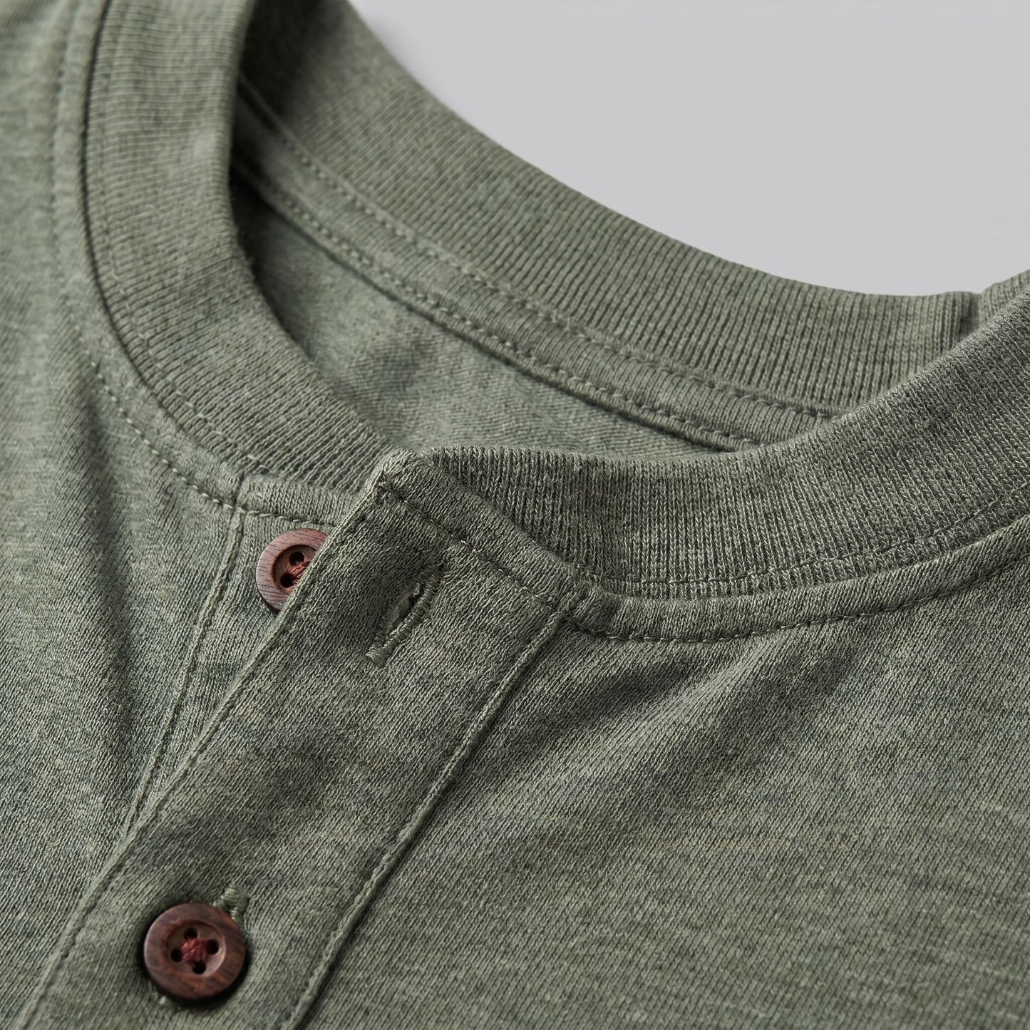 Herren Henleyshirt Kurzarm mit Knopfleiste | Helmut_24
