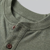 Herren Henleyshirt Kurzarm mit Knopfleiste | Helmut