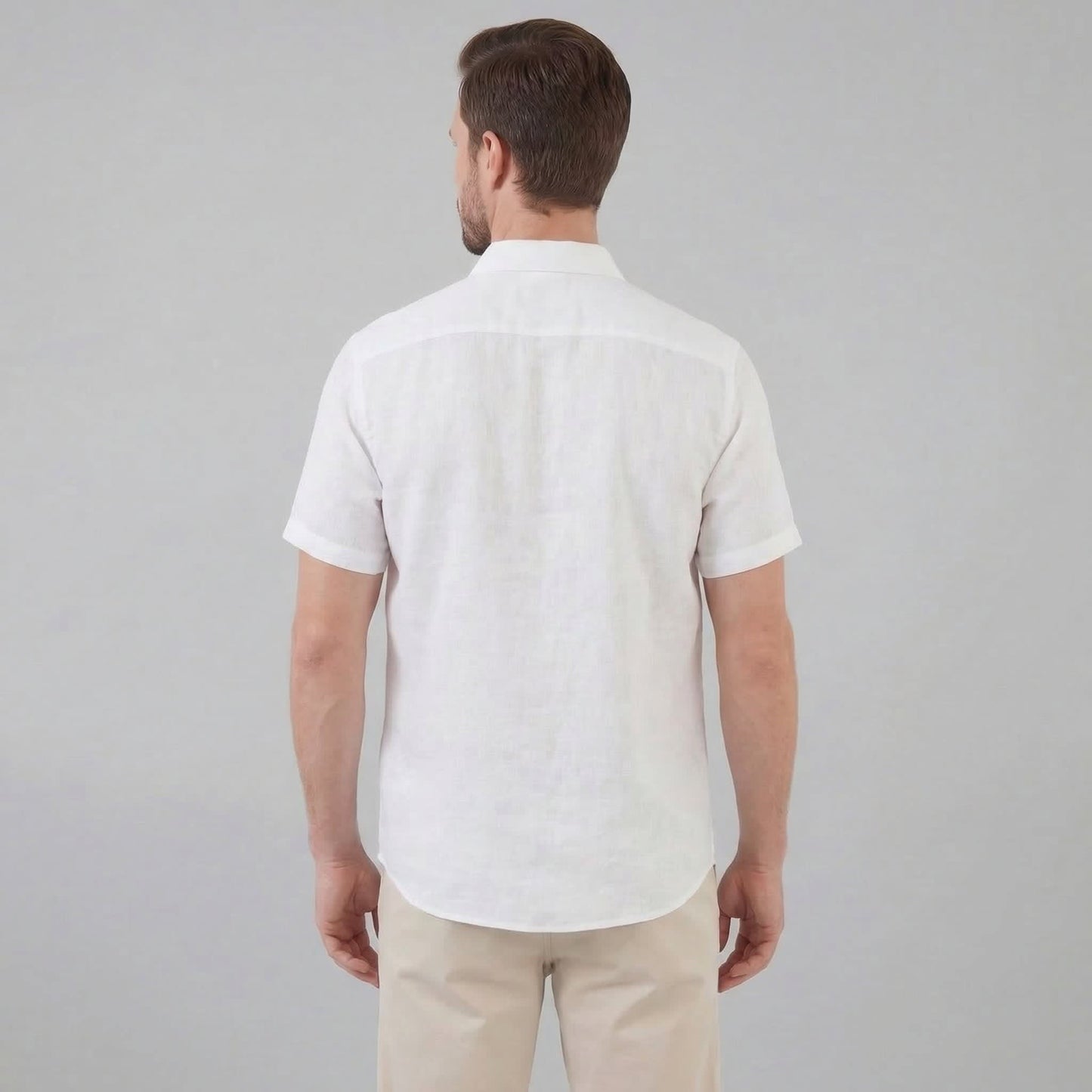 Herren Leinenhemd mit Brusttasche | Joel_22