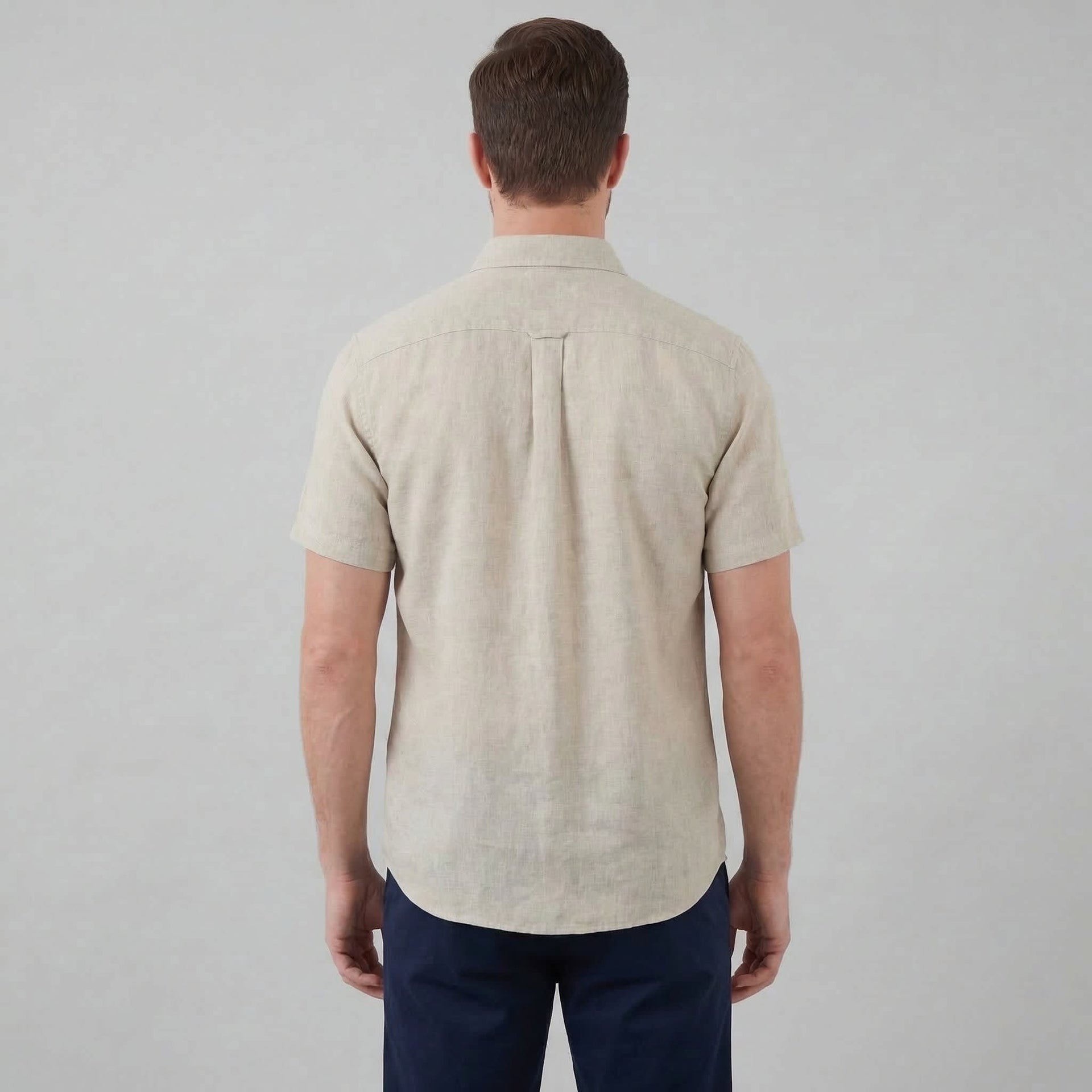 Herren Leinenhemd mit Brusttasche | Joel