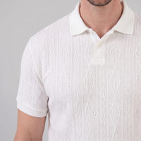Herren Strickpolo mit Zopfmuster | Meinrad