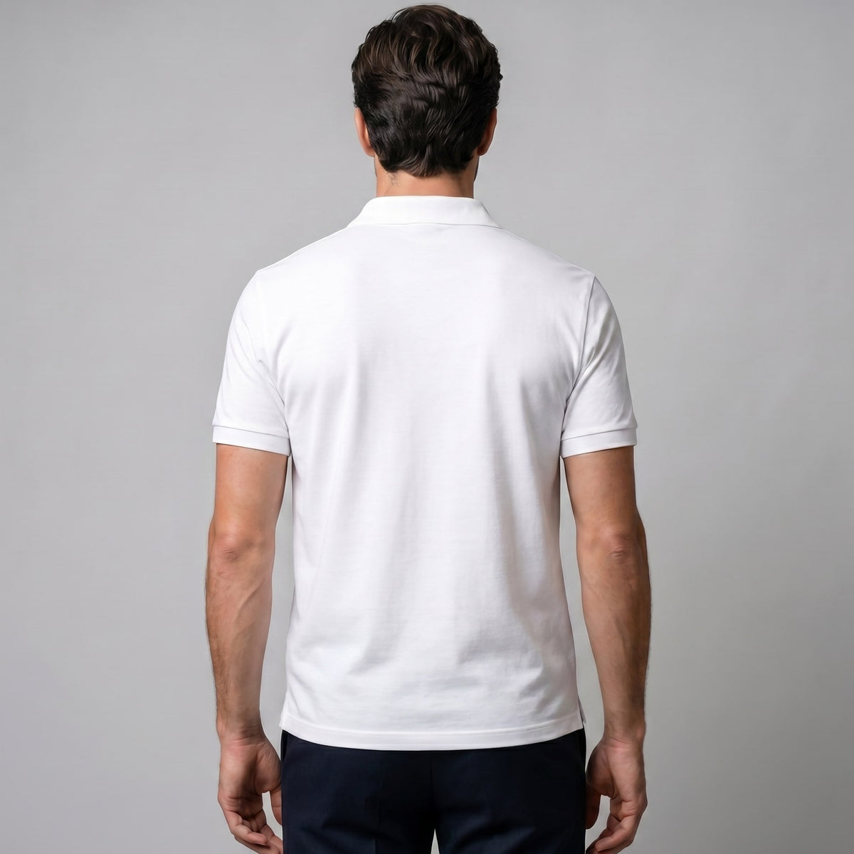 Herren Poloshirt mit offenem Kragen | Gert_11