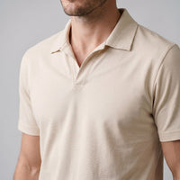Herren Poloshirt mit offenem Kragen | Gert