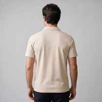 Herren Poloshirt mit offenem Kragen | Gert