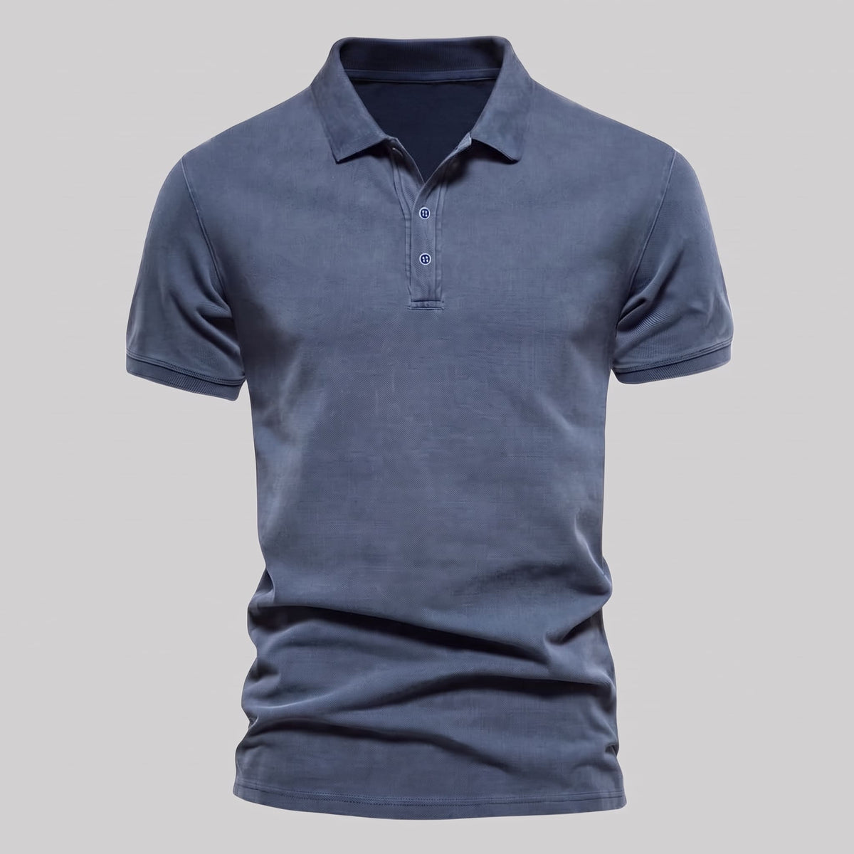 Herren Poloshirt mit formstabilem Kragen | Gisbert_14