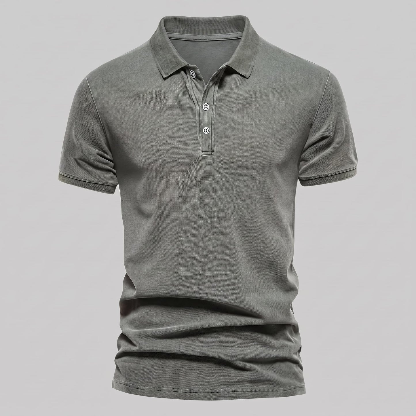Herren Poloshirt mit formstabilem Kragen | Gisbert_2