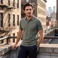Herren Poloshirt mit formstabilem Kragen | Gisbert