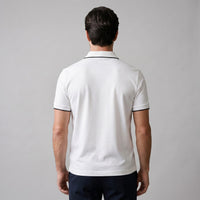 Herren Poloshirt mit Reißverschluss und Kontrastkragen | Gotthilf