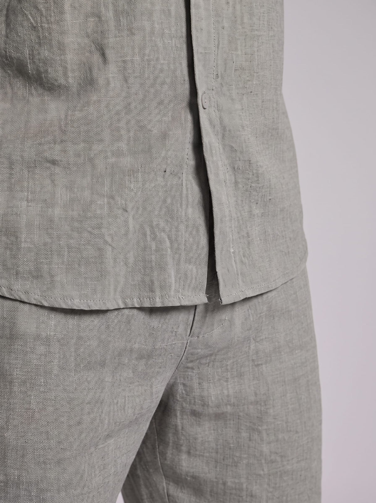 Herren Hemd-Shorts-Set Kurzarm mit Kentkragen | Daniel_41