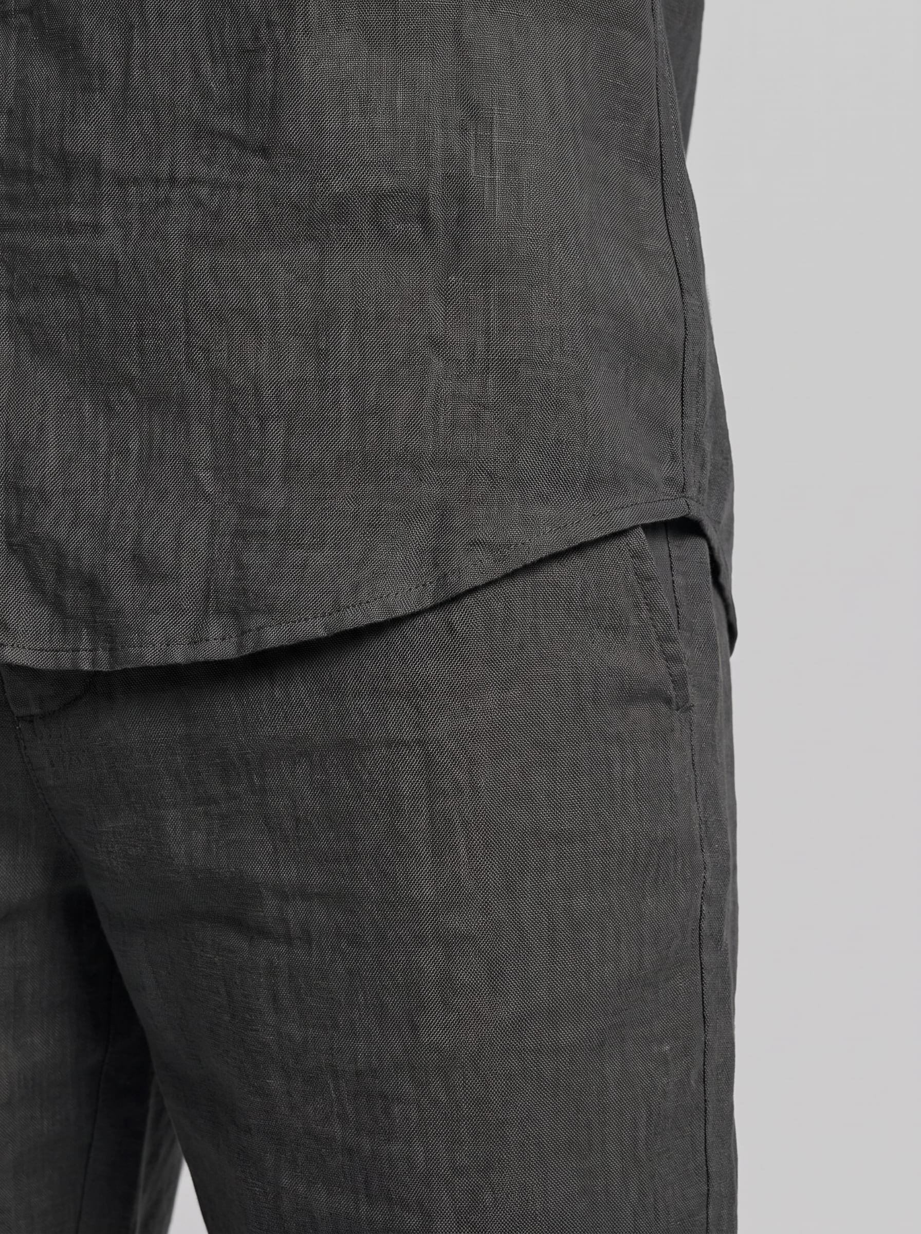 Herren Hemd-Shorts-Set Kurzarm mit Kentkragen | Daniel