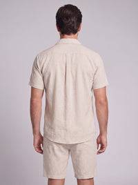 Herren Hemd-Shorts-Set Kurzarm mit Kentkragen | Daniel