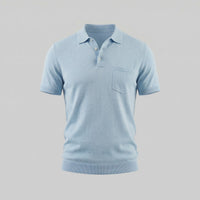 Herren Poloshirt mit Brusttasche und Knopfleiste | Gunter
