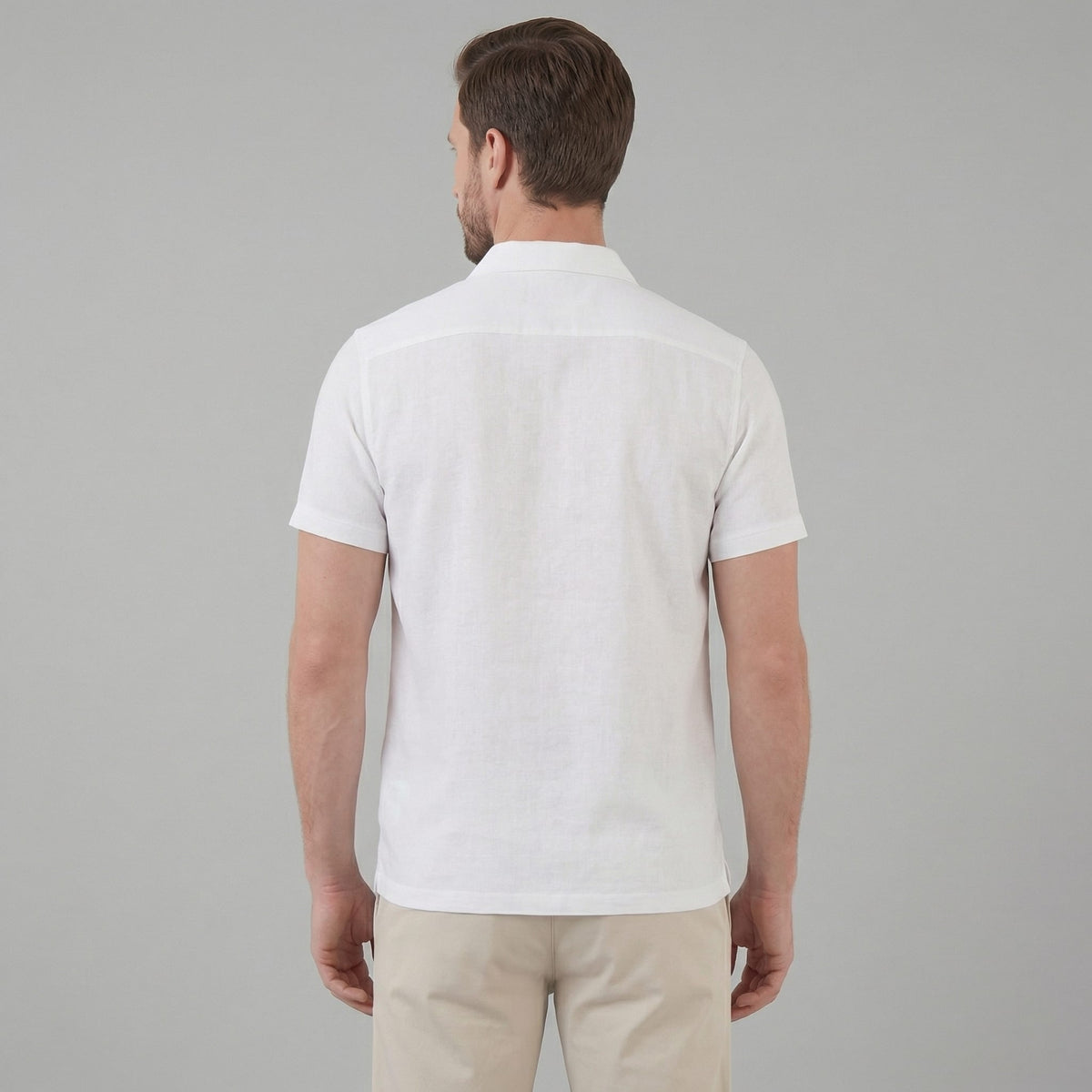 Herren Poloshirt mit Brusttasche und Knopfleiste | Gunter
