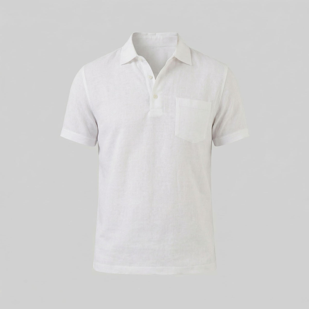 Herren Poloshirt mit Brusttasche und Knopfleiste | Gunter_15