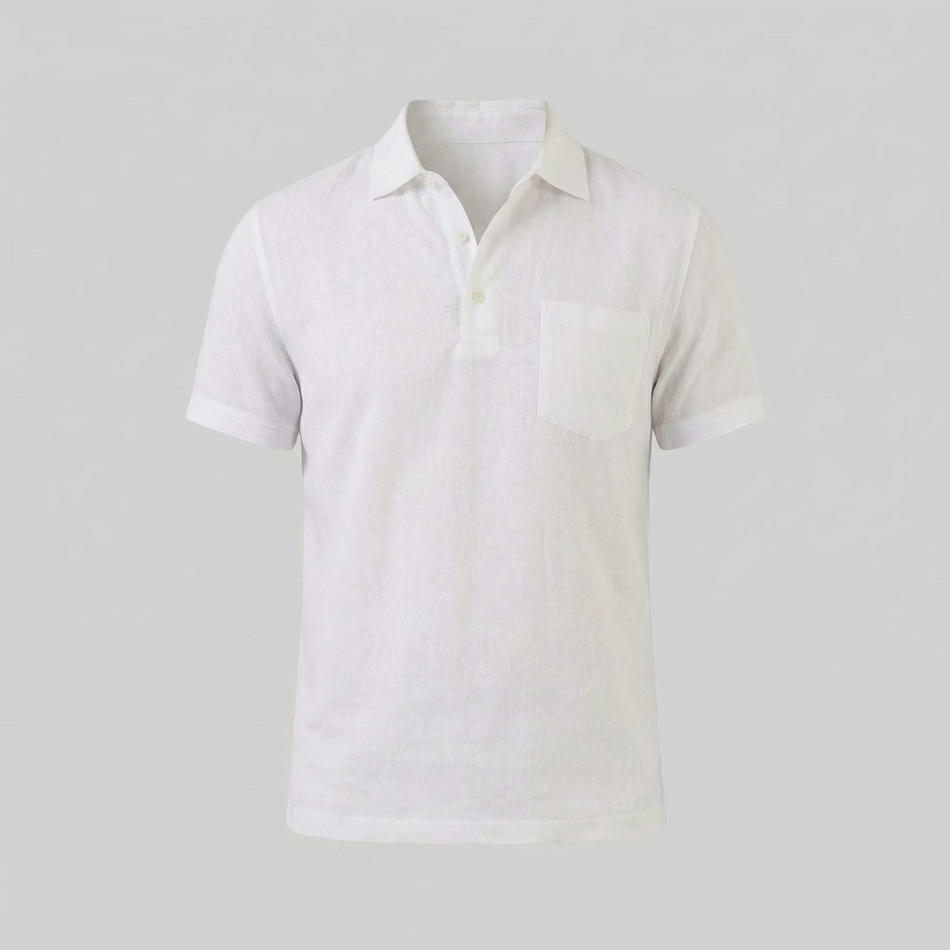 Herren Poloshirt mit Brusttasche und Knopfleiste | Gunter
