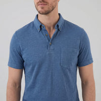 Herren Poloshirt mit Brusttasche und Knopfleiste | Gunter