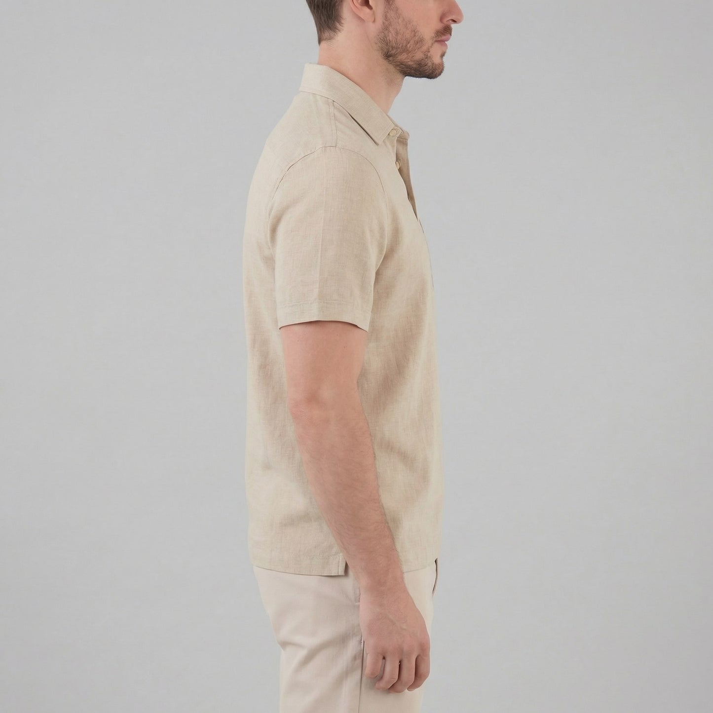 Herren Poloshirt mit Brusttasche und Knopfleiste | Gunter_2