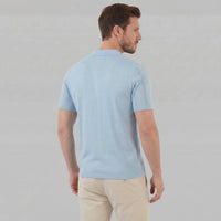 Herren Feinstrickhemd mit Lochmuster | Johann