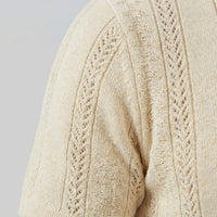 Herren Feinstrickhemd mit Lochmuster | Johann