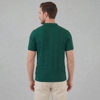 Herren Feinstrickhemd mit Lochmuster | Johann