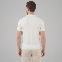 Herren Strickpoloshirt mit Ajourmuster | Gunther