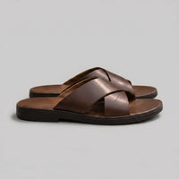 Herren Ledersandalen mit Kreuzriemen | Georg