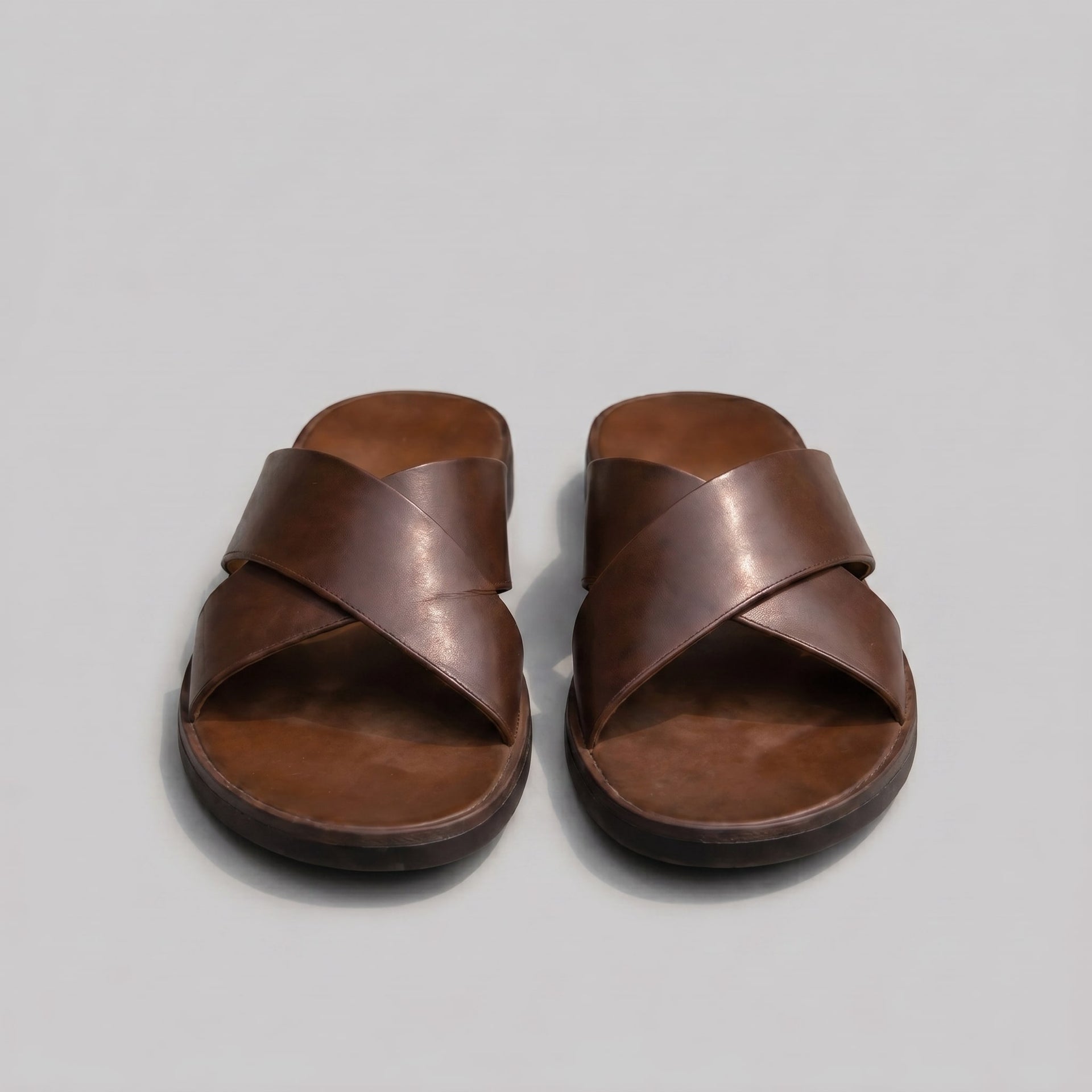 Herren Ledersandalen mit Kreuzriemen | Georg