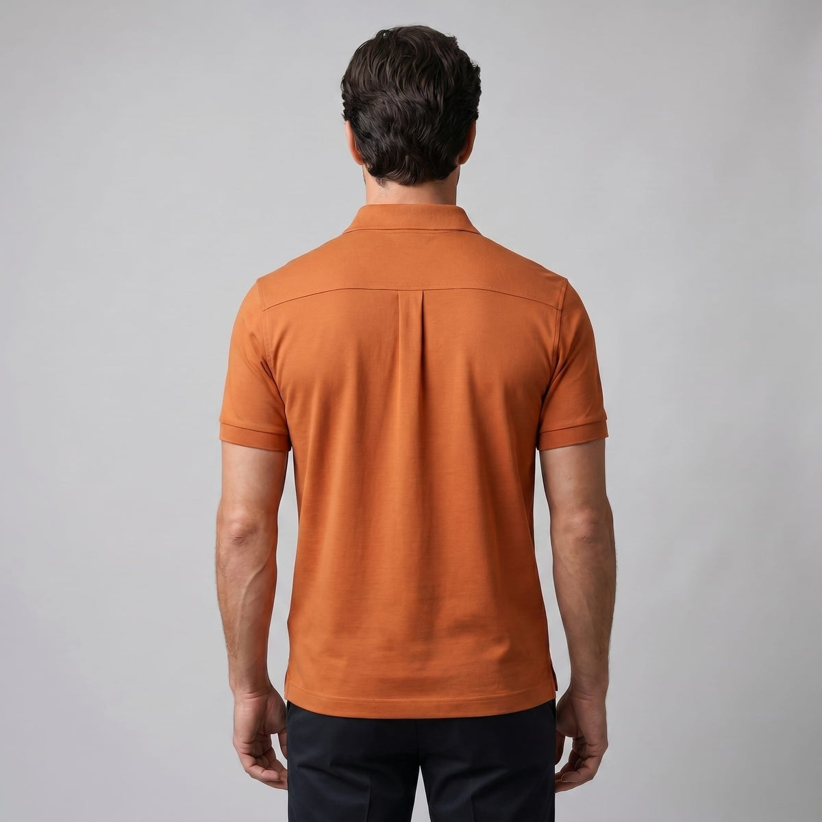 Herren Poloshirt Slim Fit mit Brusttasche | Nils_13